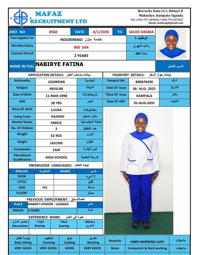 NABIRYE FATINA